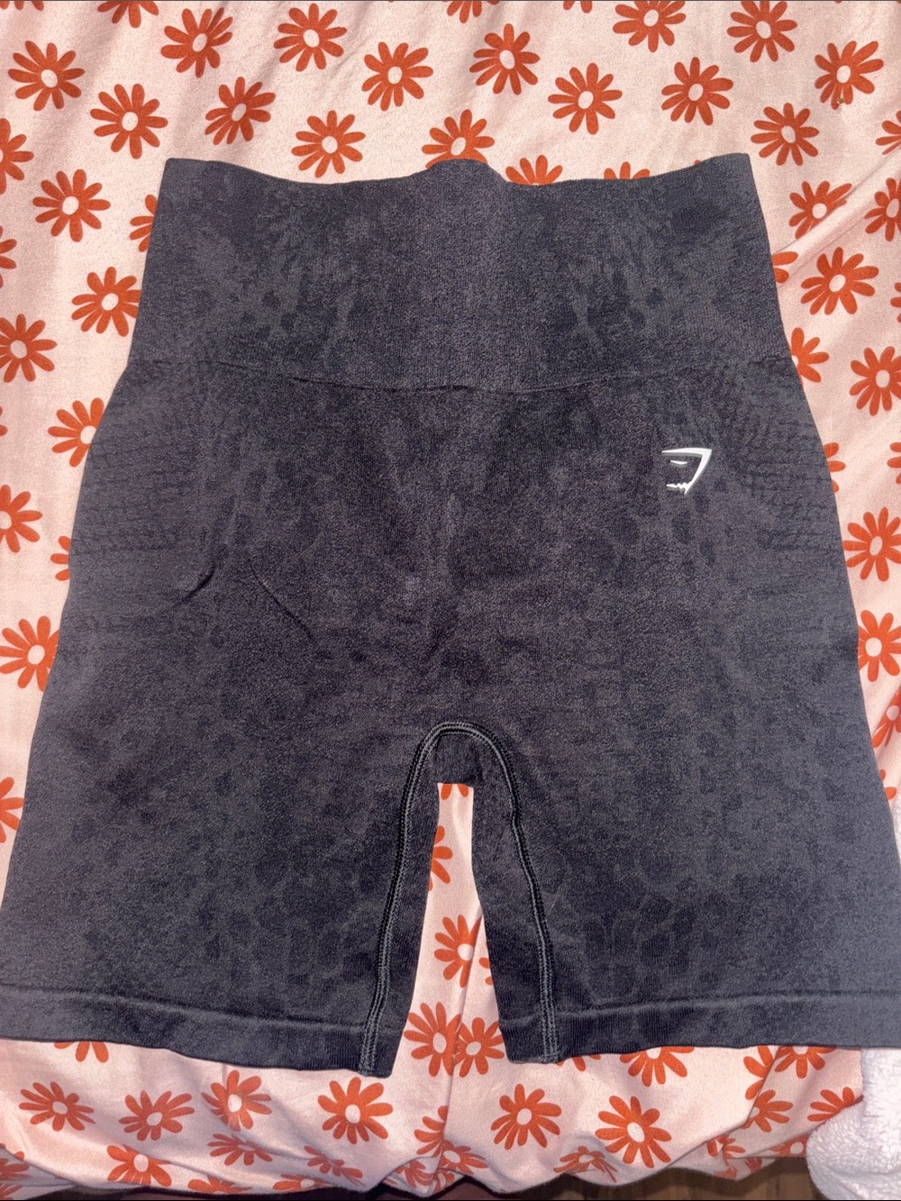 Gymshark Black High-Waisted Seamless Bike Shorts